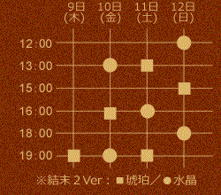 タイムスケジュール